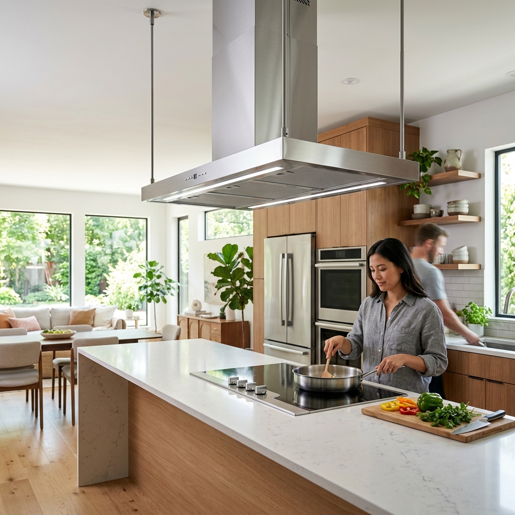 Puretech Island Range Hood